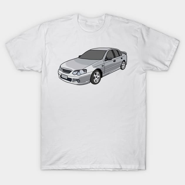 Ford Falcon ba xr6 car T-Shirt by Artbychb